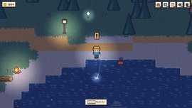 Cozy Cove fishing RPG playable on Tesana, made with Claude Opus 5.5
