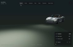 Concept car generated entirely in code