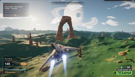 No Man's Sky-style seamless planet explorer made with Claude Opus 5.5 and three.js