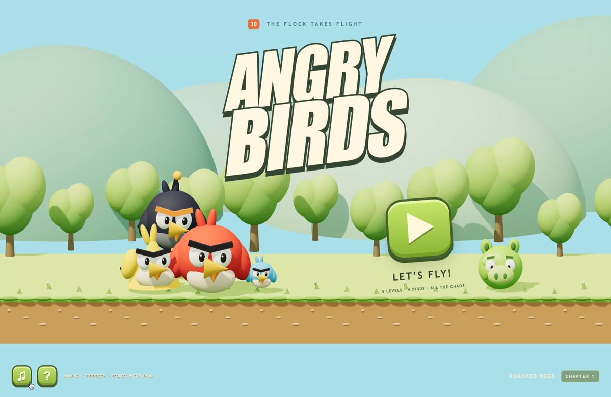 Video thumbnail of an Angry Birds–style game built with Astra
