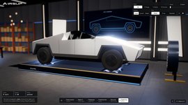 Interactive Cybertruck take-apart made with Claude Opus 5.5
