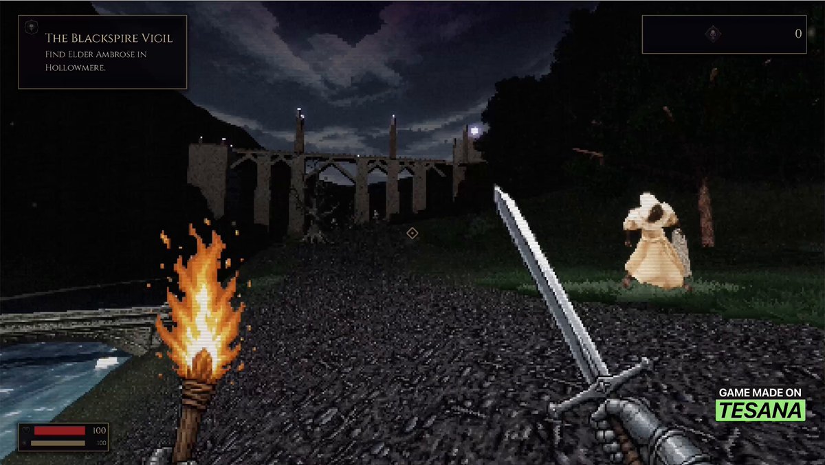 Video preview of a medieval dark fantasy RPG game