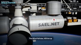 International Space Station made with AI-assisted