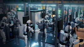 A Nation of Robots made with AI-assisted