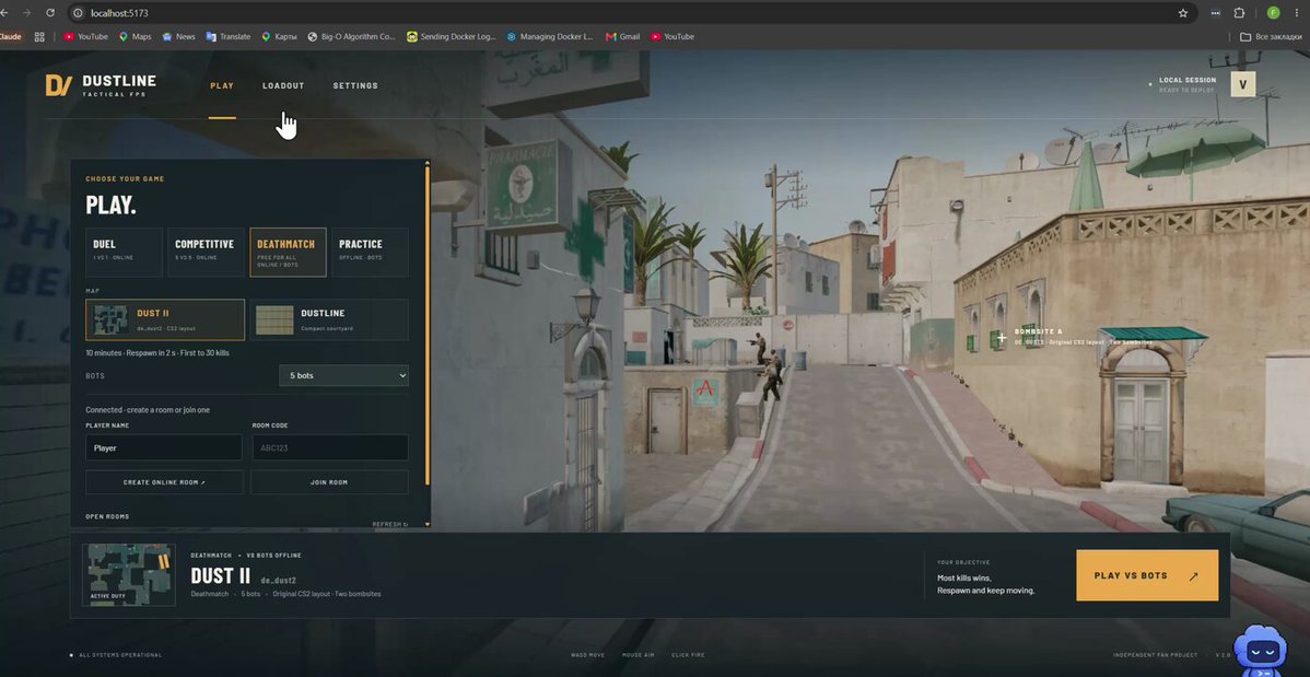 CS2-style browser shooter demo made with GPT-6 Astra and Fable 5.1, 100% JavaScript