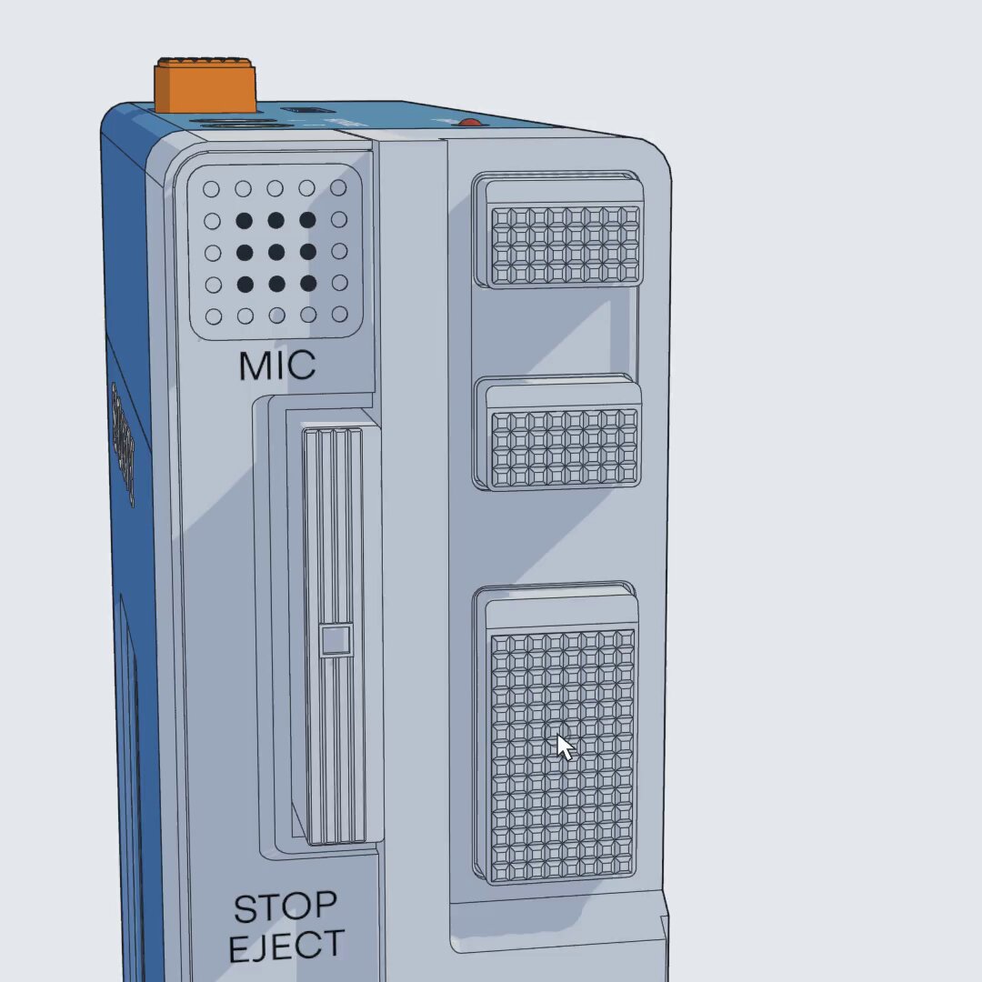 Video thumbnail of functional Walkman 3D product rig