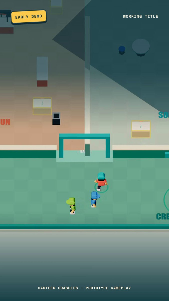 Browser gameplay of Canteen Crashers: team heist for secret recipes in Wasm and WebGPU