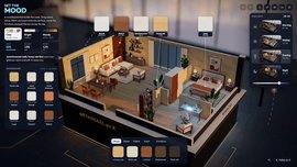 Set the Mood interactive interior moodboard room builder made with Claude Opus 5.5