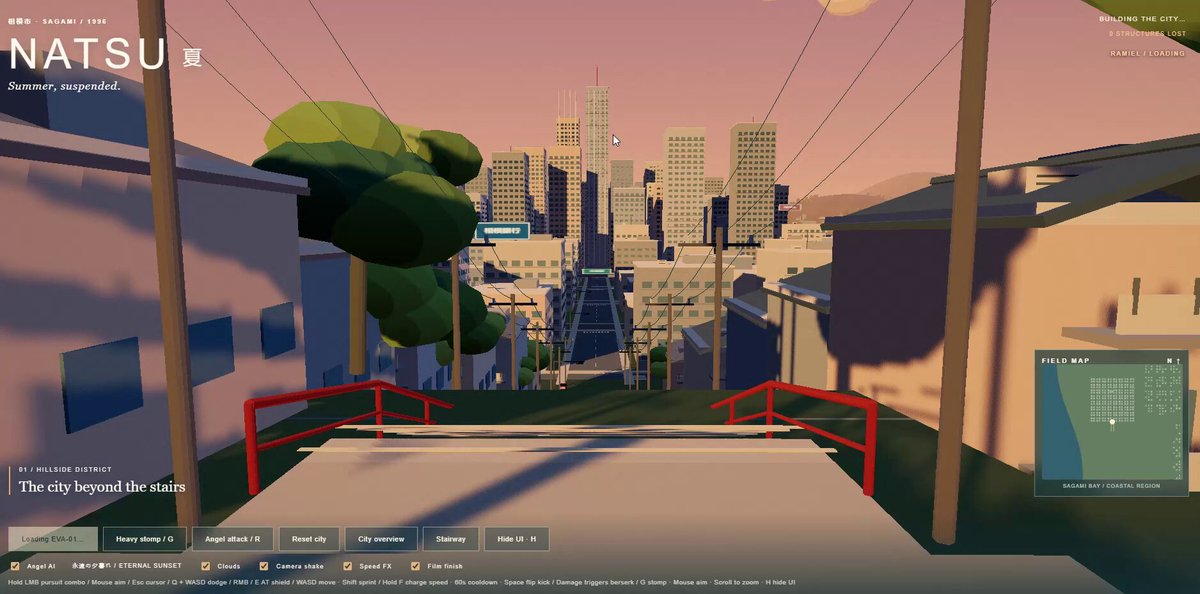 Video preview of Evangelion EVA-01 vs Ramiel browser game