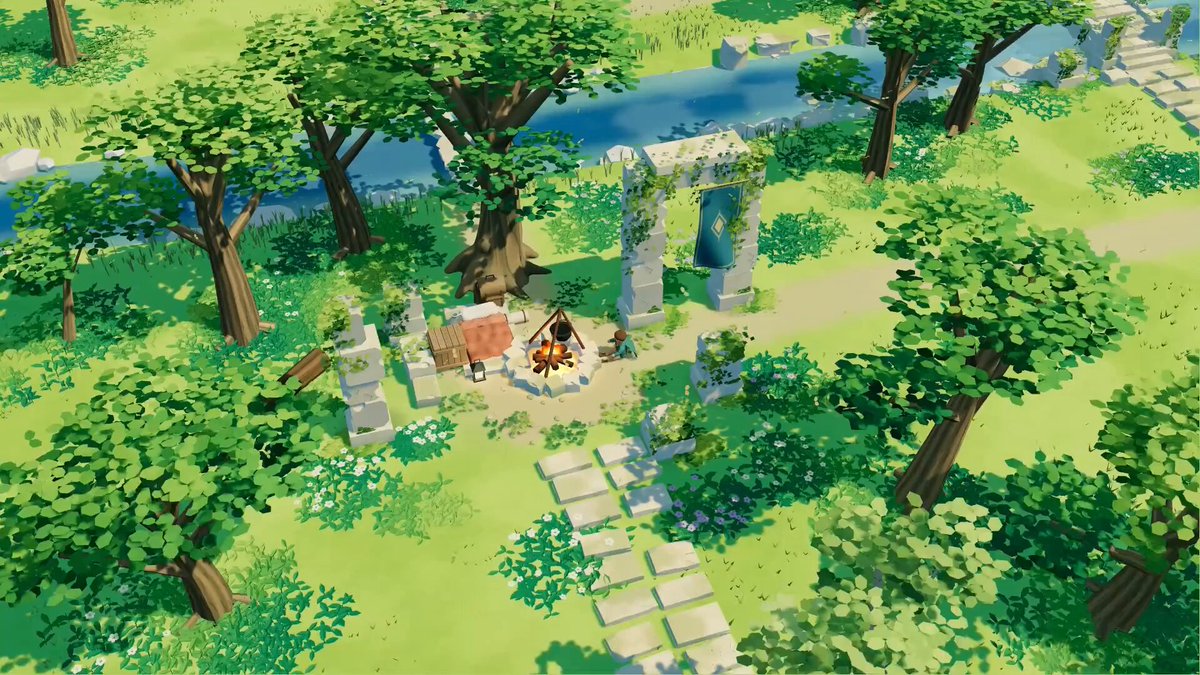 A Little Adventure 3D scene