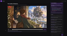 Video demo of live audience-directed CYOA movie platform built with Jev