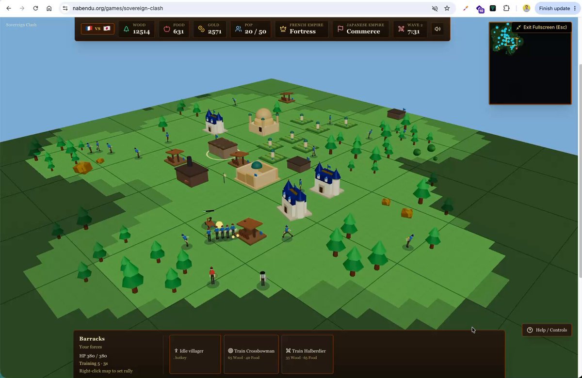 Browser AOE-style clone with added civilizations
