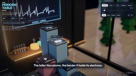 The Periodic Table in 3D made with AI-assisted
