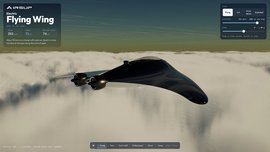 Electric Flying Wing made with Claude Opus 5.5