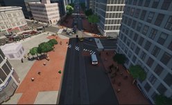 Unreal Engine San Francisco city with Jev-powered agents