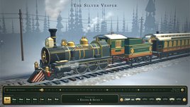Interactive train explorer with unique aesthetics made with Opus 5.5