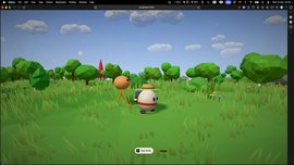 Browser Three.js endless procedural world for free roaming