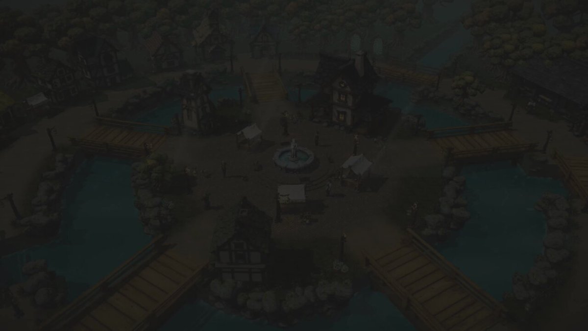 Video preview of Three.js village dungeon boss fight game