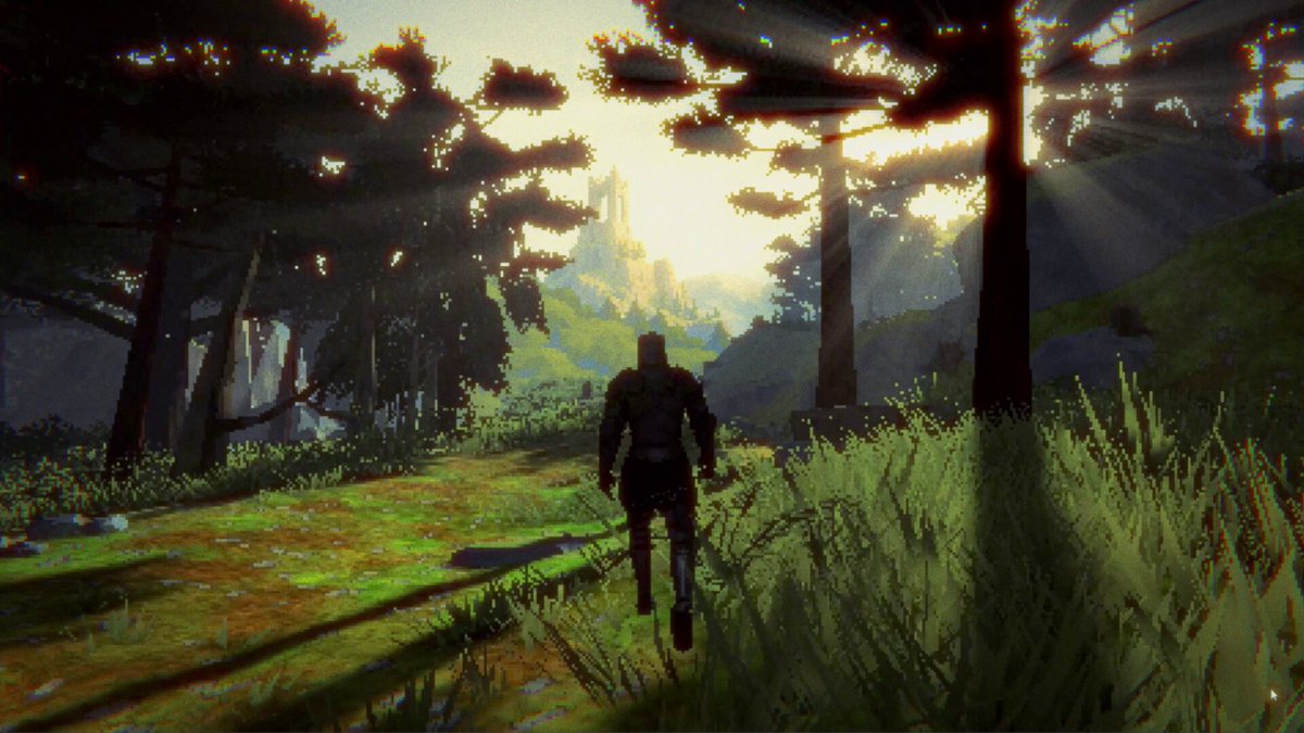 Playable procedural terrain prototype