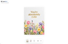 Foil greeting card effect made with Claude Opus 5.5