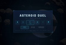 Asteroid Duel made with Claude Opus 5.5