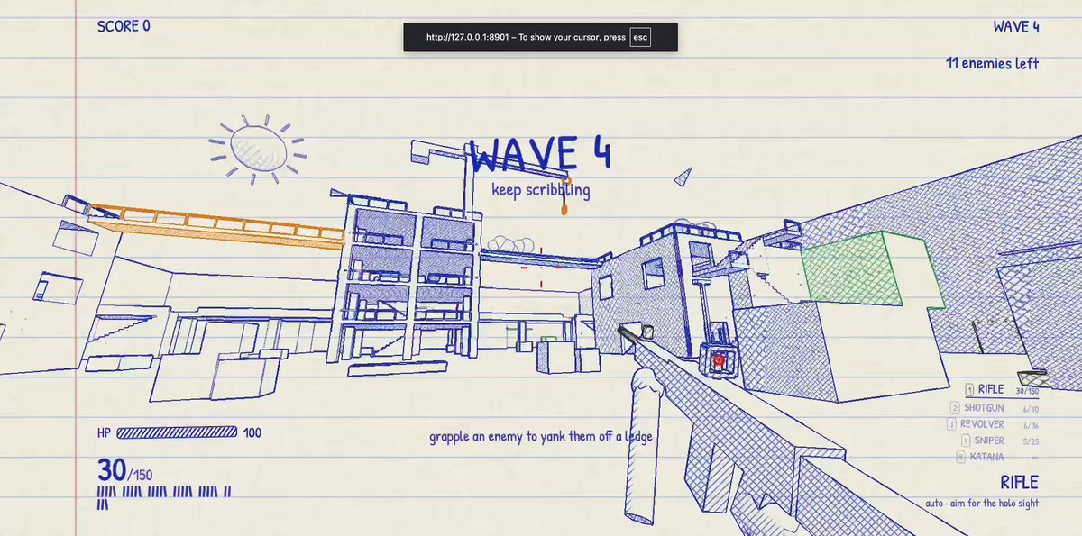 First-person shooter running in the browser
