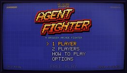 Street Fighter–style agent arcade gameplay demo