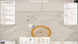 Ant-sugar simulator made with Claude Opus 5.5