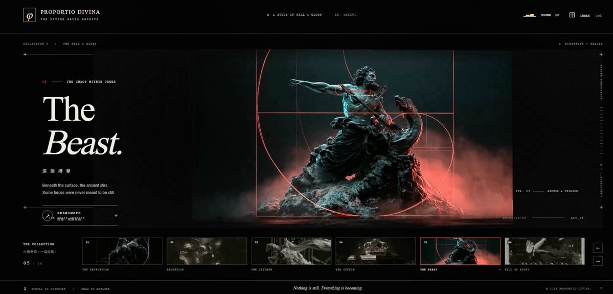 Interactive portfolio site demo built with GPT-6 Astra