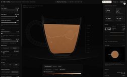 Milk into coffee browser fluid sim made with Claude Opus 5.5