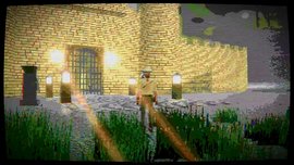 Playable Three.js Chalice Hazard — Atari Adventure and Pitfall mashup