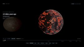 Earth / Deep Time made with Gemini 4 Argon