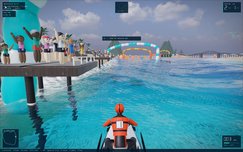 Wave Race-style game WIP made with Claude Opus 5.5 and Vibemaker