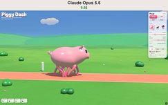 Piggy Dash made with Claude Opus 5.5