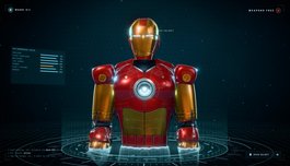 Interactive real-time 3D Iron Man Mark VII bust made with Claude Opus 5.5