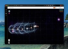 One-shot Geometry Wars-like arcade shooter made for fun